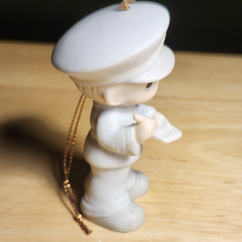 Enesco 1986 Precious Moments Police Officer Collectible Ornament - Picture 5 of 8